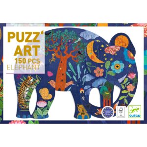 Puzzle Art -  Elephant